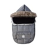 セブンエイエム　アンファン Le Sac Igloo　ベビーカー用　フットマフ グレイ M