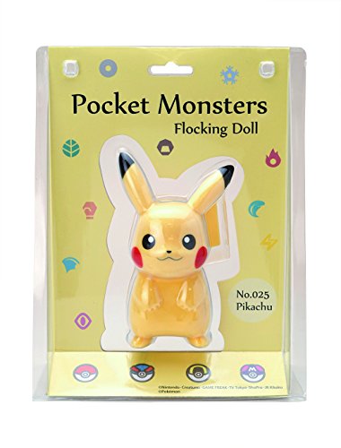 Sekiguchi Pokemon Pikachu Flocking Doll | eBay