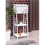 郵便受け(メールボックス/スタンドポスト) スウェニー 高さ98cm 鍵穴/アルファベットシール/棚付き ホワイト(白)