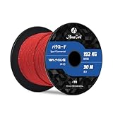 Abma Cord パラコード 3mm 3芯 100％ナイロン ロープ キャンプ アウトドア用 耐荷重192kg（30ｍ/50ｍ）