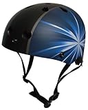 ワンダーキッズ 子供用 自転車ヘルメット(SG規格適合品) ブルーフラッシュ(1歳以上～6歳未満・55cm～56cm)(HS-002)