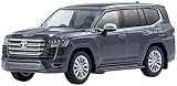 京商(Kyosyo) KYOSHO MINI CAR & BOOK No.14 1/64 トヨタ ランドクルーザー 300 グレー 完成品