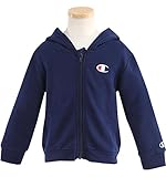 (チャンピオン)Champion 子供 80-100cm 裏起毛 長袖パーカー【cb8489】 95cm ネイビー