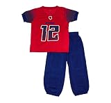 NCAA Boys Toddler / Junior Football Uniformパジャマ レッド