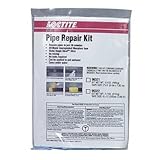 Loctite 96322 White Pipe Repair Kit, Includes 12' x 4" White Tape, Epoxy Stick, Gloves [並行輸入品]