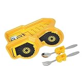 KidsFunwares Me Time Mealセット、ダンプトラック、BPAフリー