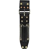 SK11 チェーン丁番付き 革製 ラチェットレンチ差 黒 SCLT-5