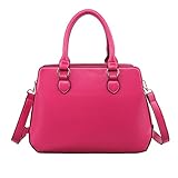 レディースPerfect Mサイズファッショントップトートハンドバッグ( rose-red )