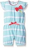 Petit Lem Baby Girls' Romper El Stripe 9 Months [並行輸入品]
