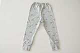 bebe couture(ベベクチュールベビー用品専門店)日本製スパッツ・レギンス・グレーアーガイルドビー70cm・コットンニット100％