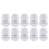 Baoblade Baoblaze 全5サイズ　防水　ケーブルグランド　ジョイント　コネクタ　10個セット　白い　ナイロン　 - PG 9