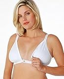 Melinda G front-snap soft-cup授乳ブラ カラー: ホワイト