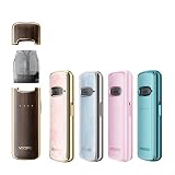 【新色が登場】電子タバコ VOOPOO VMATE E pod Kit ポッド型 MTL向け ブープー ベイプ スターターキットvape 1200mAH内蔵 カートリッジ2個付き 水蒸気タバコ でんしたばこ コンパクト 充電式KIT 禁煙 タール0 ニコチンなし 正規品 (Luxury Walnut)