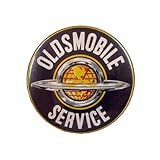 ビッグ缶バッチ OLDSMOBILE オールズモビル アメリカ雑貨 アメリカン雑貨