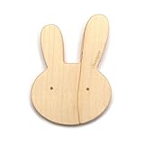 Cheengoo Natural Wood Teether - Bunny [並行輸入品]