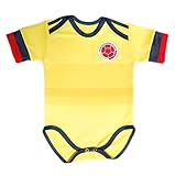 Colombia Home Baby Suit 0-9 months 2015/サッカー　ベビースーツ　コロンビア　ホーム用　2015 (one size)