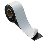 お好みのサイズにカットして使えるゴムマグネット。　光　(HIKARI)　ゴムマグネット　1.6×100mm　10m巻 茶　粘着付　GM16-1002 [簡易パッケージ品]