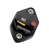 P Prettyia 防水　車用　サーキット ブレーカヒューズ インバーター　50A　32V　回路ブレーカ