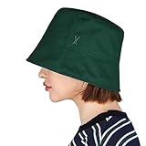 [VARZAR] Stud drop over fit bucket hat Green