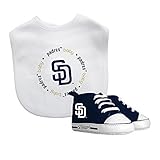 Baby Fanatic Bib & Prewalkerギフトset- San Diego Padres