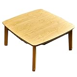 タンスのゲン こたつテーブル 75×75 正方形 フラットヒーター 人感センサー 継ぎ足 省エネ 木目 北欧 ナチュラル 23570018 NA