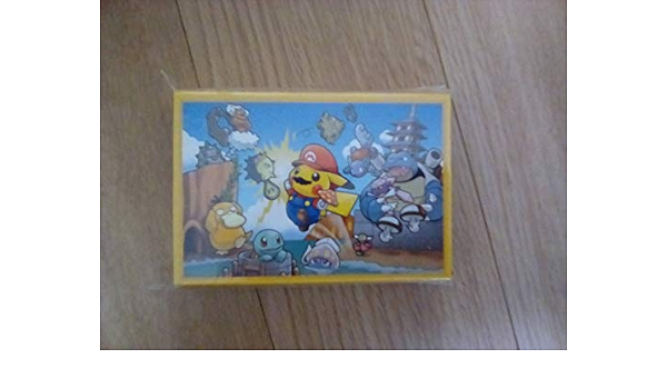 Amazon ポケモンセンターキョウト 限定 マリオピカチュウ トランプ カードゲーム トランプ おもちゃ