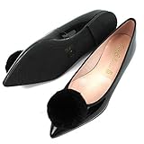 Pretty Ballerinas 45493/9100 ELLA PATENT SHADE-FUR-ANGELIS/GOMA-PM【SH190：NEGRO-NEGRO-NEGRO-38＜24ｃｍ＞】