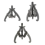 F Fityle 3本爪　ベアリング プーラー ギアプーラー プーリープーラー　ストレート炭素鋼製