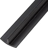 3 / 4 " x 12 'プラスチックt-molding、ブラック