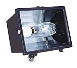 Lithonia Lighting F70SL 120 M6 70W High Pressure Sodium Micro Floodlight with Bulb, Bronze [並行輸入品]