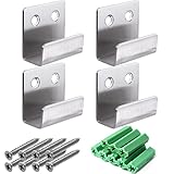 Pstyle. ブラケット 壁掛け フック コの字 金具 ステンレス 4個セット PST-060