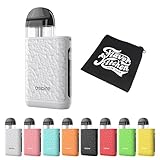 【4＋】 aspire minican4 POD kit アスパイア ミニカン 4 プラス FlavorKitchenオリジナルミニポーチ/VAPE（ベイプ） スターターセット 電子タバコ (White)