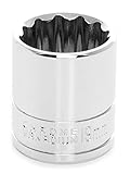 Performance Tool W38819 3/8" Drive 12-Point Socket, 19mm [並行輸入品]