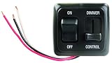 JR Products 15225 Black LED Dimmer On/Off Switch [並行輸入品]