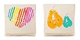 Fluf Reusable Sandwich & Snack Bags (Set of 2), Mama Love