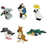 カワダ(Kawada) ナノブロック ミニナノ オーストラリア（BOX）NBMC_90S 1BOX = 6個入り、全6種類