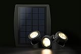 3ランプ18個のLED - LEDの水中ライトは、Lifenergyソーラーヤードガーデンプール池屋外の装飾の下で水の照明用水陸両用防水スポットライトスポットライトプロジェクター投影ランプ、風景ライト
