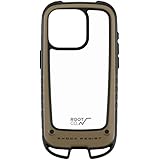 【ROOT CO.】[iPhone15Pro専用]GRAVITY Shock Resist Case +Hold.(コヨーテ)