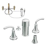 Moen kbic-d-ts5215crアイコン2ハンドルBidet蛇口、クロム