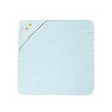 [ミキハウス] MIKIHOUSE 【ミキハウス(ベビー)】 どうぶつ刺繍の無撚糸ベビーバスタオル 46-8266-789 ブルー