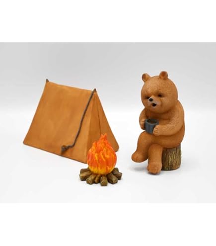 Amazon.co.jp: 堀井清美 作 木彫り 熊 高さ105cm 子熊 小ぶり