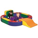 ECR4Kids SoftZone Discovery Center with Tunnel and Slide Playset, Assorted [並行輸入品]