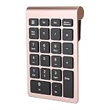 ワイヤレステンキー、22キーミニテンキー、財務会計テンキー、Android、、Mac OSラップトップ、デスクトップ用(ローズゴールド)