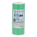 コーナン オリジナル LIFELEX 養生用テープ 5巻 中粘着 幅50mm×長さ25m グリーン