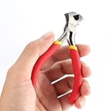 TNI-U TU-CO8エンドカッティングプライヤーカッターカッティングカッパーケーブルワイヤーリペアクランプDIYスムーズプライヤーハンドツールニッパーシアー
