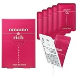 潤滑ゼリー omamorich オマモリッチ キープモイストジェル 5枚入り1箱 潤滑ジェル ローション 個包装 使い捨て 持ち運び 弱酸性 低刺激 ヒアルロン酸 潤い 摩擦軽減 セルフケアローション
