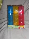 Sesame Beginnings 3 pk-8 oz/250 mi Feeding Bottles BPA Free by Sesame Street