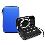 PGRTYOF 3DS 収納ケース、NEW3DS XL、NEW3DS LL、3DS XL、3DS LL対応収納ケース (青)