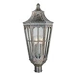 Maxim Lighting 40150CDSE 3 Light Beacon Hill Post Mount Light, [並行輸入品]