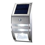 ソーラーライト 8LED 人感センサー 明暗センサー 防水 自動点灯/消灯/充電モード 夜間連続使用可能 防犯可能 屋外/ガーデンなどの照明用 [並行輸入品]